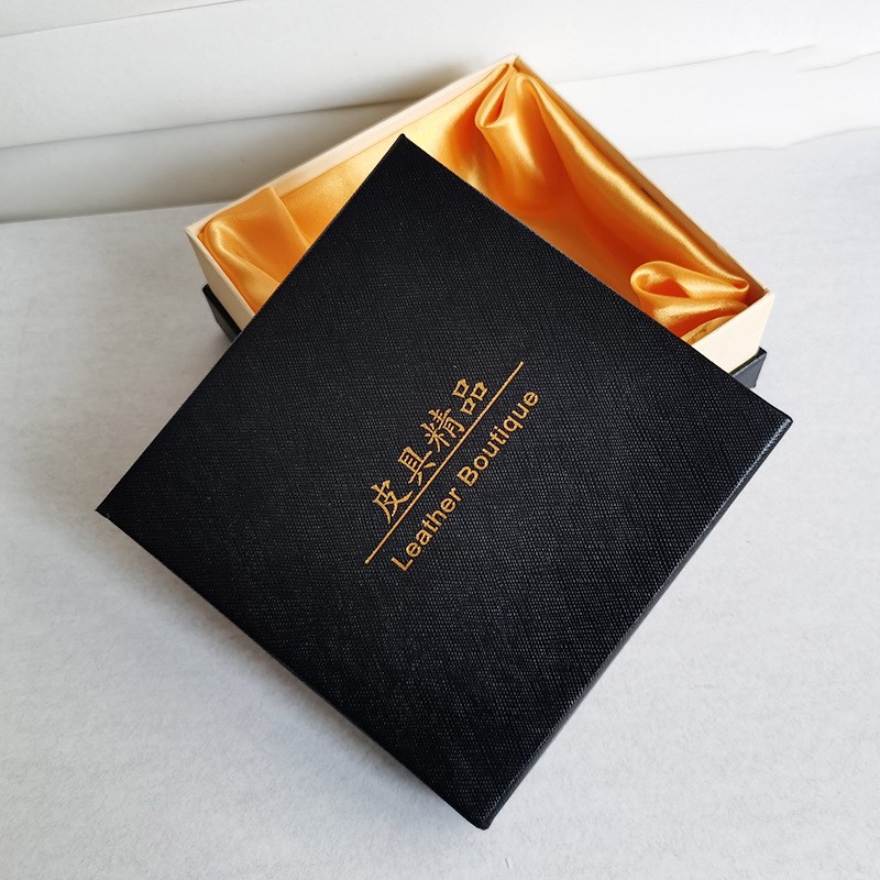 热销开窗透明四方盒m皮带抽屉包装盒天地盖礼品盒精品饰品硬纸质