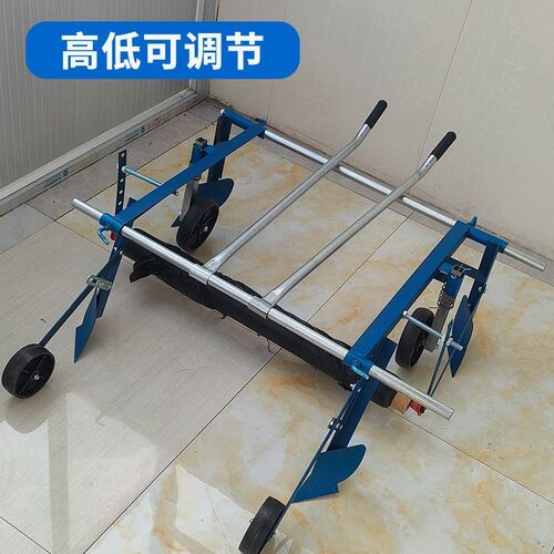 热销地膜覆盖机盖地膜机器农用铺C地膜机盖膜神器小型人工手拉压
