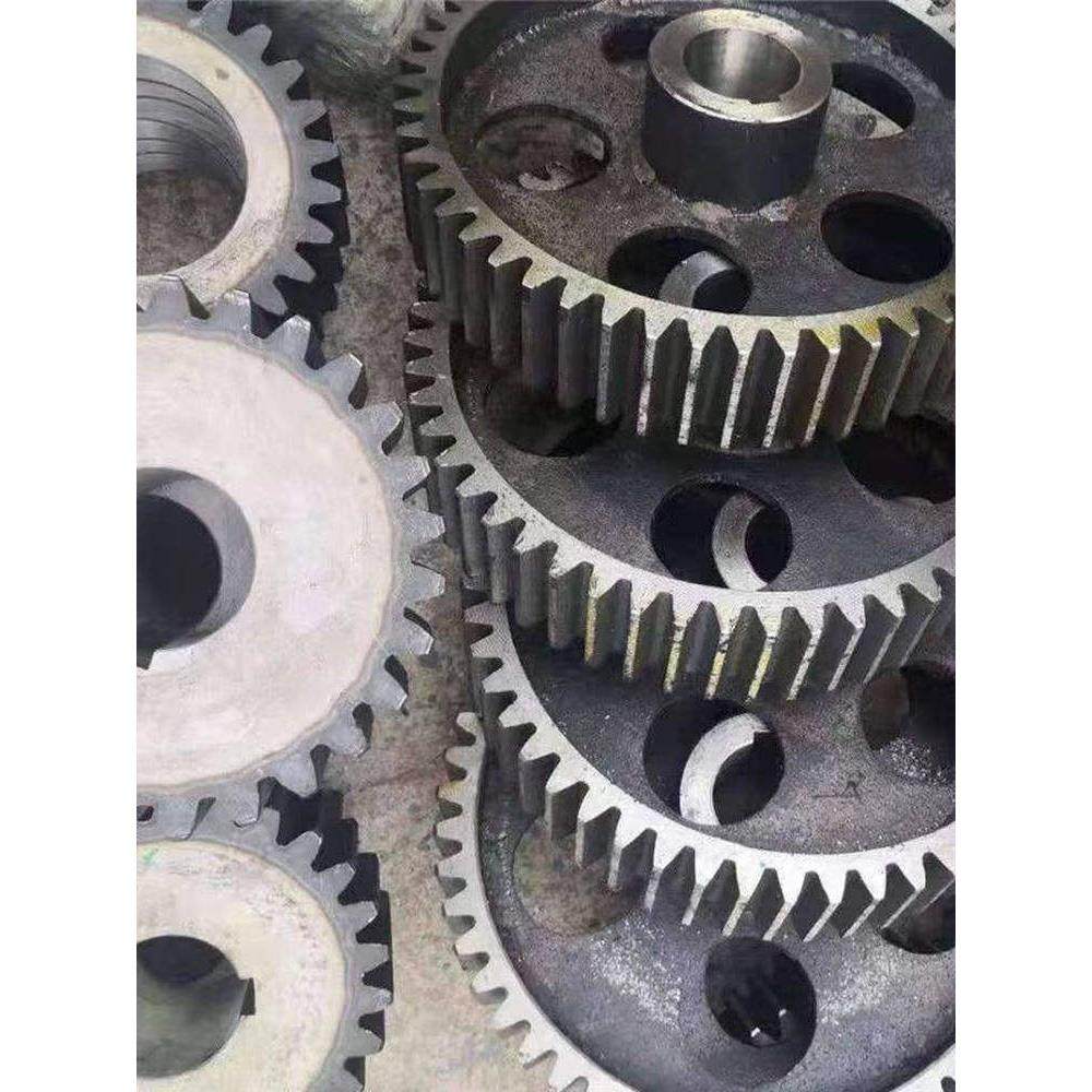 JS750强制搅拌机打齿轮配件大全轻质750搅拌机减速机班塑像配件