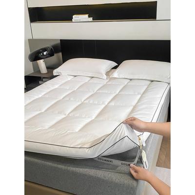 在耳边5cm加厚软床垫1.5/1.8床褥3D绗缝立体蓬松宿舍床垫保护垫