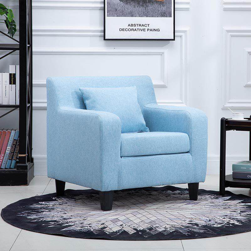 简约小户型单人沙发卧室懒人沙发北欧酒店公寓沙发网咖电脑沙发椅,住宅家具,布艺沙发,淘宝优惠券,粉丝福利购,淘宝优惠卷