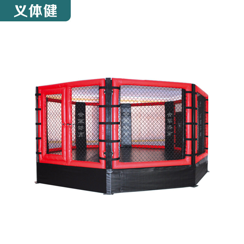会军豪华型八角笼拳击台6*6*1M八角笼拳击武术用品落地式拳击擂台