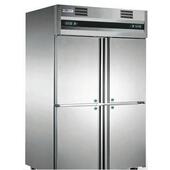 供应星星冷柜QD1.0AU4F四门双温风冷冰箱QD1.0A4F面包房设备