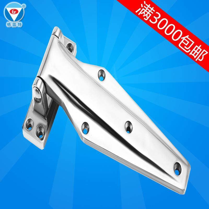 冷库门不锈钢铰链高低凸门合页工业自动化设备门重型铰链