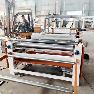 单双面细木工板涂胶机无妨布卷对卷刮胶机冷热胶滚胶机价格