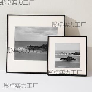 铝合金相框加厚无酸卡纸相框展会展览级画框装裱摄影作品