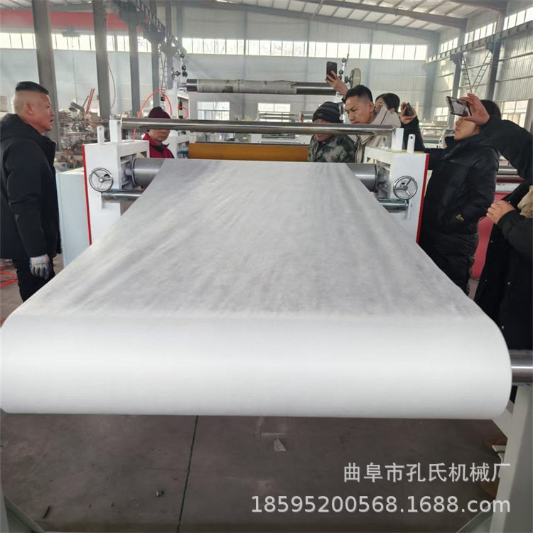 隔热棉硅酸铝针刺毯铝箔覆膜机 保温棉气凝胶毡玻纤铝箔布复合机