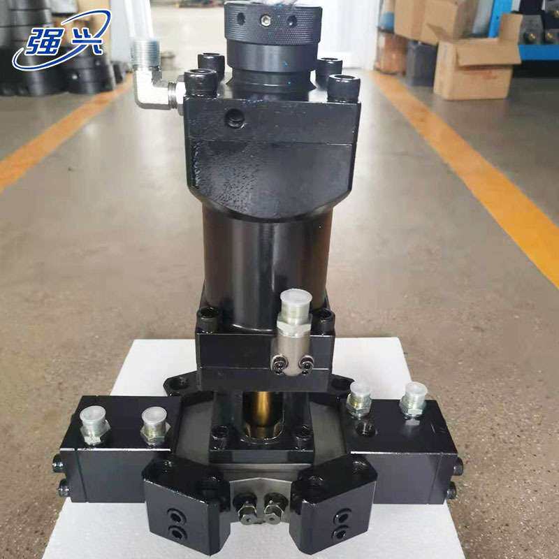HZQ-1218L-4kv双色聚氨酯高压枪头 销售大流量发泡机枪头混合均匀