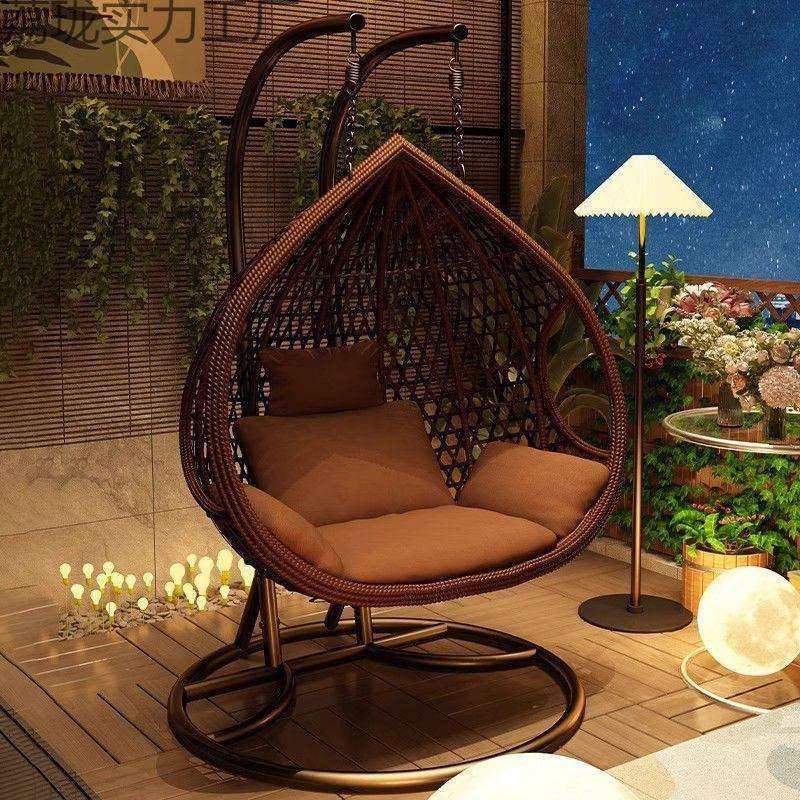 吊篮椅摇篮户外吊椅家庭摇椅懒人卧室庭院双人吊蓝罩防尘罩防水罩