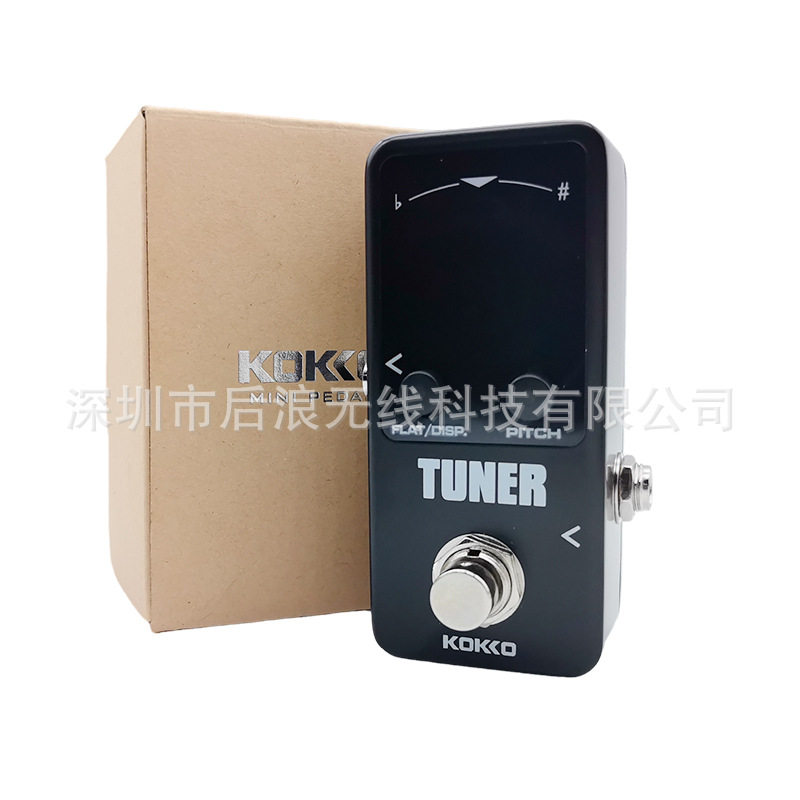 KOKKO调音表效果器迷你单块TUNER吉他贝斯调音POLYTUNE