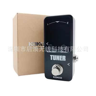 KOKKO调音表效果器迷你单块TUNER吉他贝斯调音POLYTUNE
