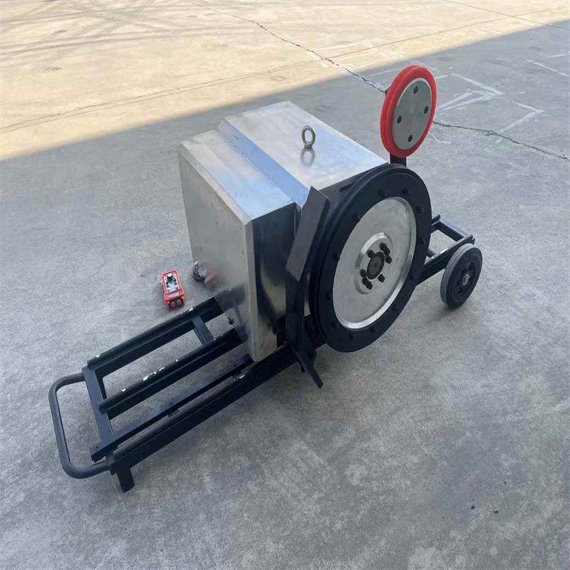 绳锯机桥梁拆除无线遥控履带式绳据机混凝土管桩切割绳据器