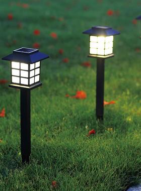 太阳能灯户外庭院灯家用防水LED七彩花园草坪灯景观装饰灯插地灯