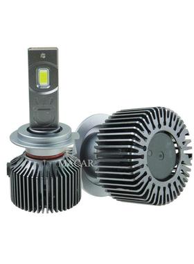 2023新款汽车LED前大灯超亮聚光汽车灯泡ledH7H4H1H119005厂家