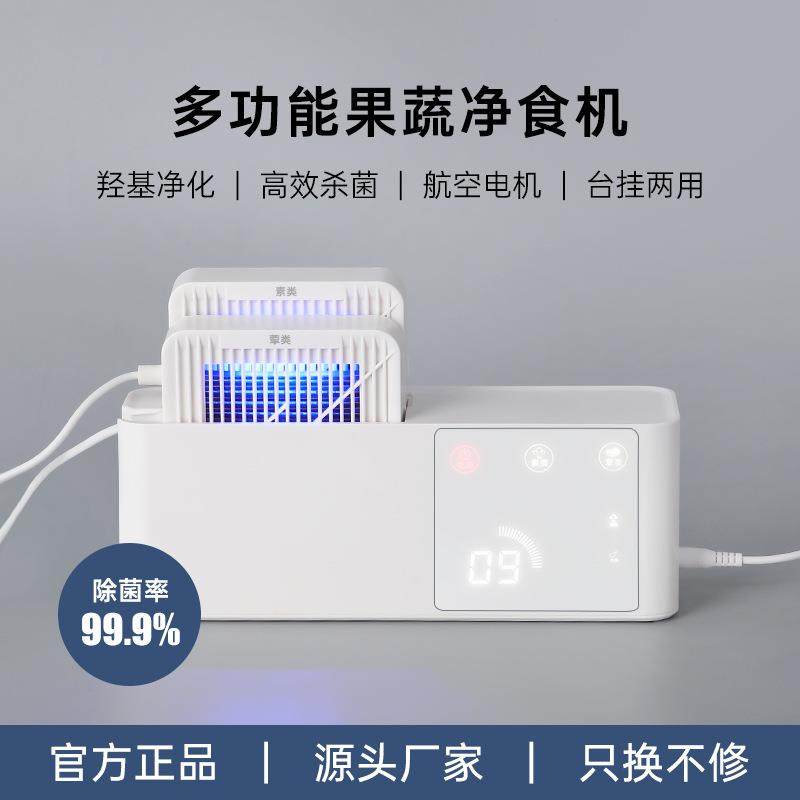 智能果蔬清洗机食材净化器家用杀菌抑菌除农残洗菜机便携式蔬果机