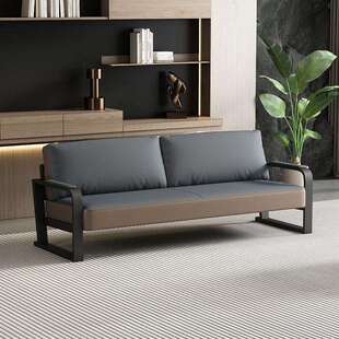 耐用简约办公室沙发小户型钢架沙发茶几组合套装客厅家用沙发