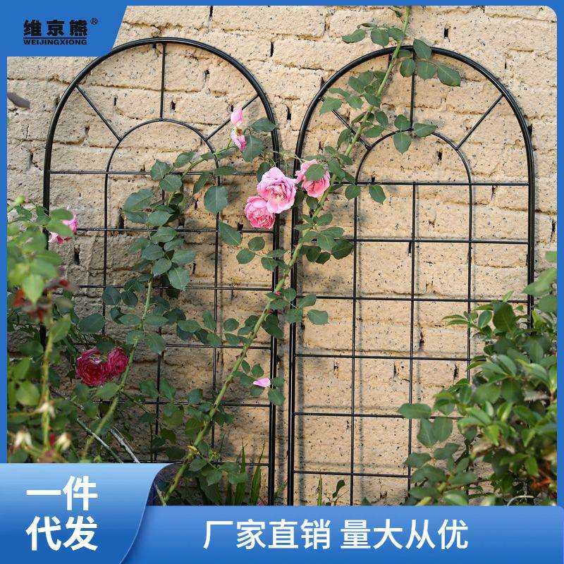 爬藤架爬藤花架屏风网格月季庭院牵牛花架子园艺组合花幕栅娜幽