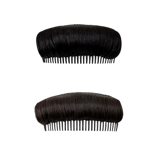 高颅顶假发片女头顶扁塌隐形增高发夹盘发插梳垫发根头发蓬松神器