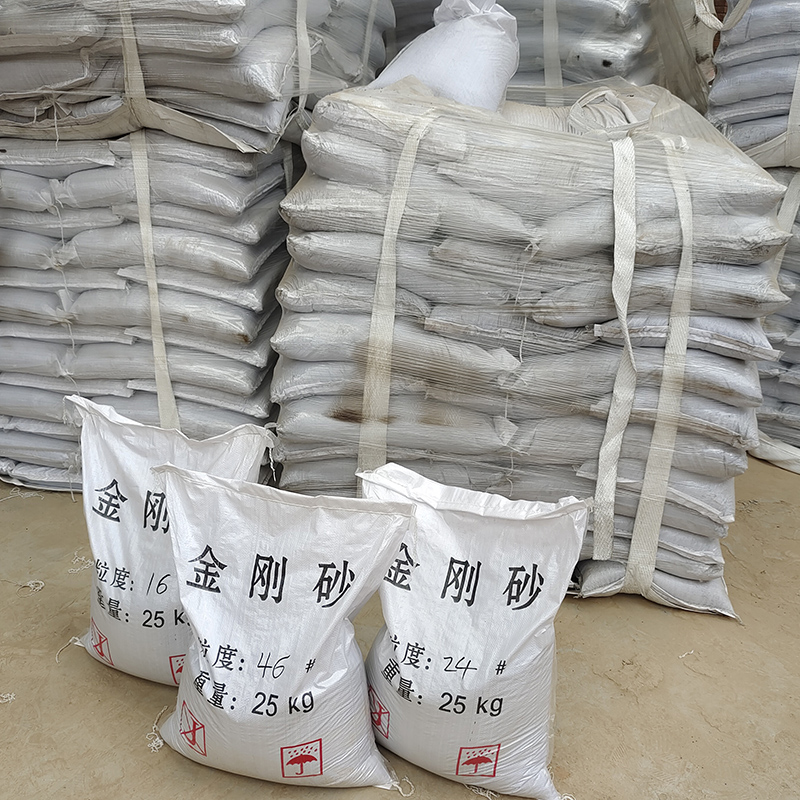 金刚砂喷砂机除锈磨料抛光金钢砂B地坪耐磨砂玻璃高硬度金刚沙颗