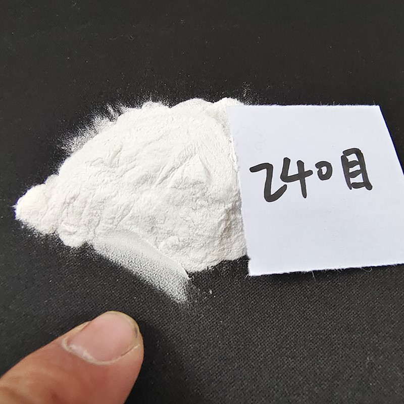 一级白刚玉砂喷砂机磨料白色w金刚砂高硬度氧化铝耐高温白刚玉砂