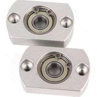 BACA6200ZZ带座轴承固定座 6210 切边BFF法兰轴承座组件608ZZ 600