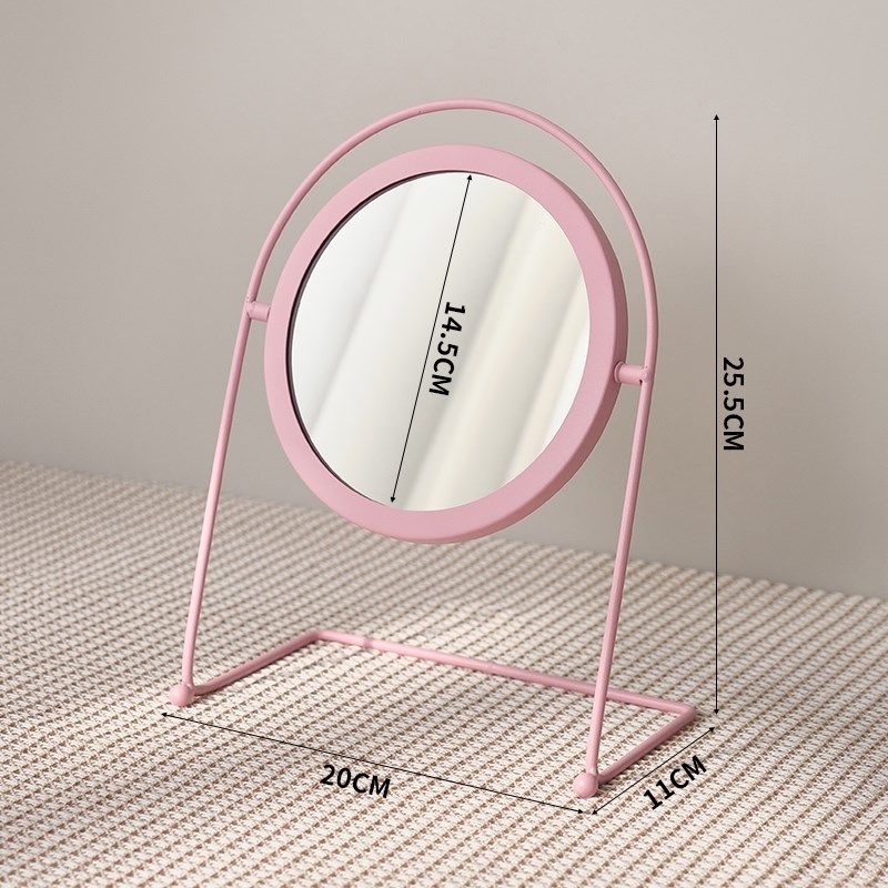 现代简约轻奢化妆镜桌面台式可立梳妆镜大学生宿舍高清可旋转镜子,个性定制/设计服务/DIY,明信片定制,淘宝优惠券,粉丝福利购,淘宝优惠卷