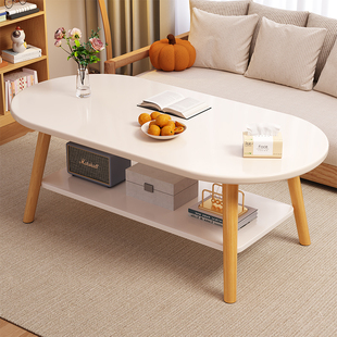 茶几客厅家用小户型出租屋用简易桌子2025新款 高级感茶桌阳台边几