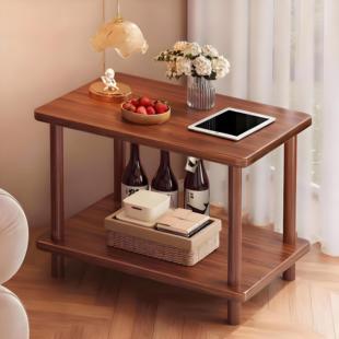 小桌子小茶几长方形客厅沙发边几边桌卧室床边桌床头置物架小方桌