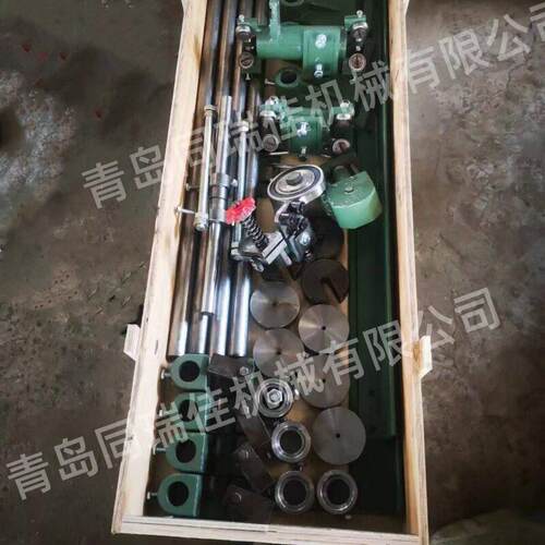 [青岛同瑞佳】152四立柱针布包卷机 金属针布包齿条机器