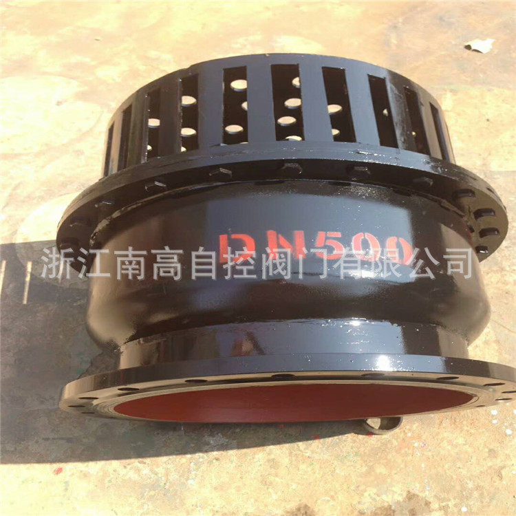 铸铁法兰底阀H42X-16DN450水泵底阀水底阀水底止回阀
