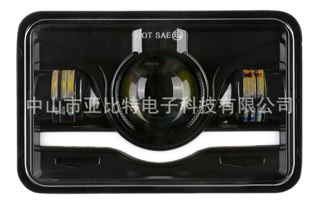 五寸改装车灯越野车led大灯汽车工作灯汽车前照灯双色光led车灯