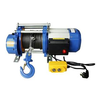 厂家直销多功能升降铝壳提升机国标220v3动80V小家型用吊机机2t卷