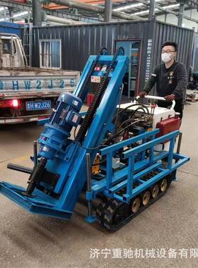 地质勘探家用履带钻机井机打大机家用深水井钻QB-100型口径农田灌