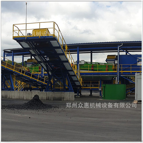 众惠装修垃圾分类全套设备建筑废料分选机器装潢垃圾筛分生产线