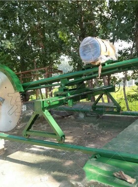 简易石材机械 手扶式锯石机 锯片SF-1200石料石块切割机 移动方便