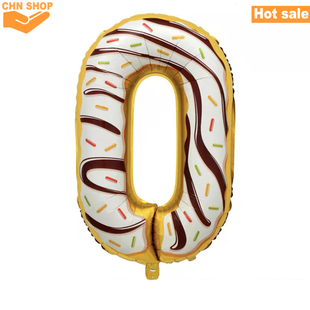 极速32inch Number 0 9 Party decoratiGon balloon Happy birthd