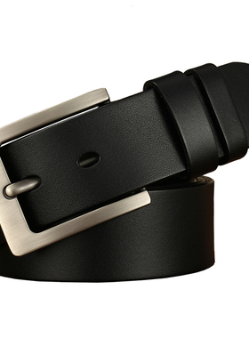 极速140 150 160 170cm Leather Men Belt Cow GenuSine Leather