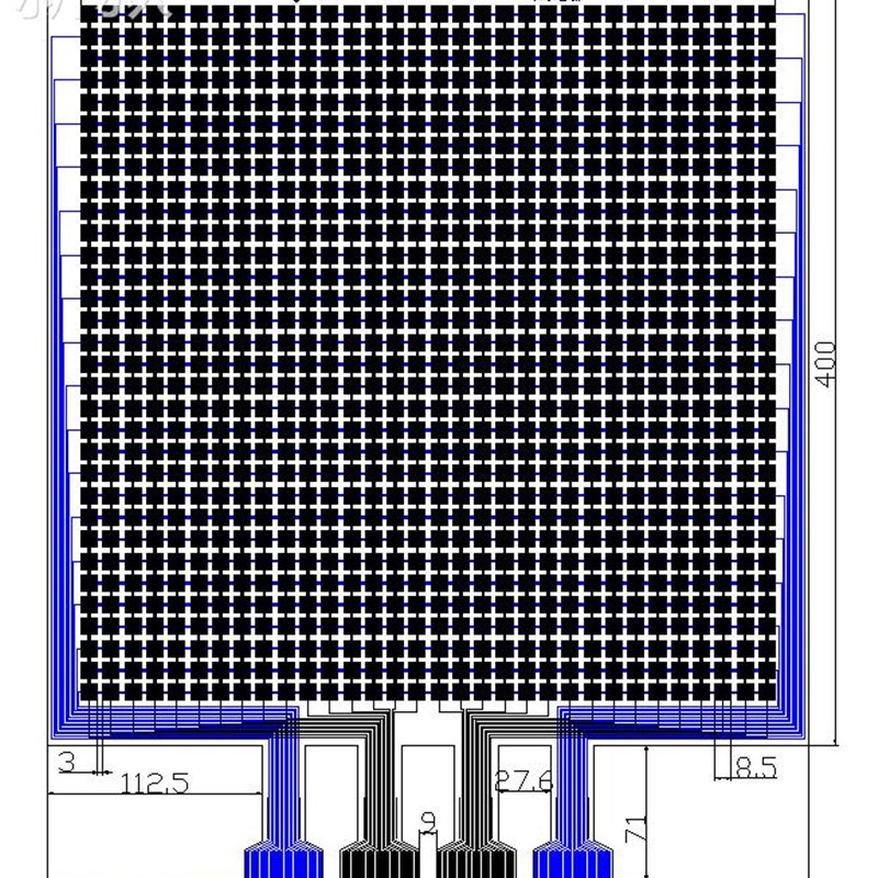 极速RX统-M3232L 幅面分膜布式柔性薄器压力传感及大其Z测试系柔