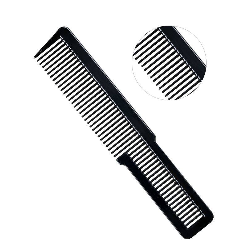 极速。塑料梳子 剪m发梳子 个人清洁黑色手柄梳子 发廊专用裁梳子