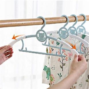 极速10pcs Baby Clothes Hanger Flexible RackNs Clothing Displ