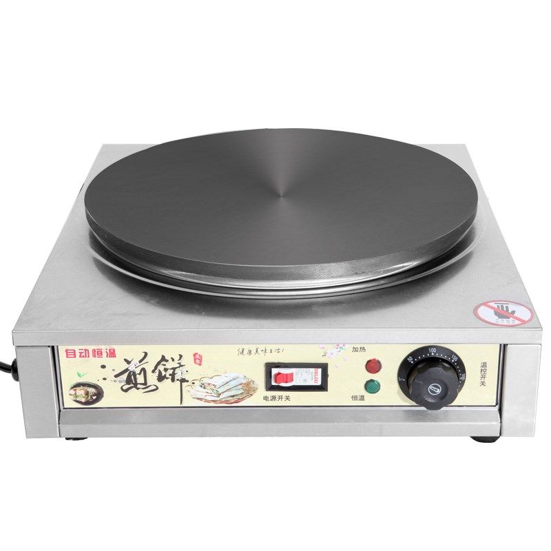 极速煎饼机商用电饼铛鏊子班戟z炉铸铁杂粮煎饼锅煎饼果子机家用