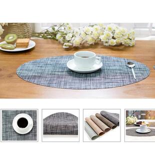 Shape Insulation 极速Plastic Oval MaNt Heat Table PVC Dining