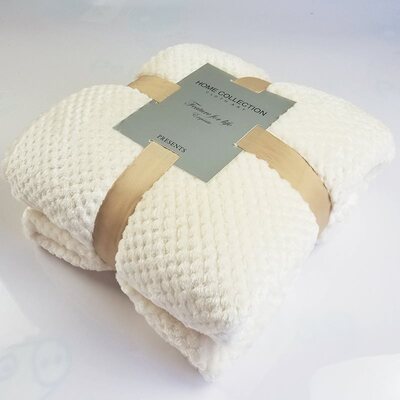 新品Mesh pine coral fleece blanket knee blankUet blanket