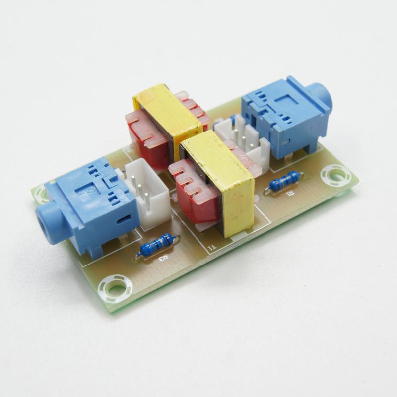 极速音频设d备共地隔离器 耦合电路  音频隔离变压器电流声滤波器