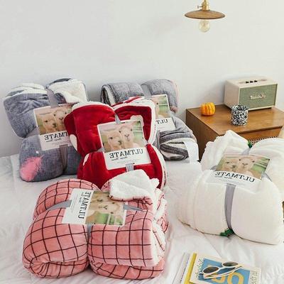 极速newExtra warm blanrket blanket winter office nap blanket