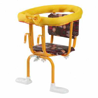 极速包邮宝宝单车前坐自行车儿童安全座椅加N厚电动车座椅快拆前