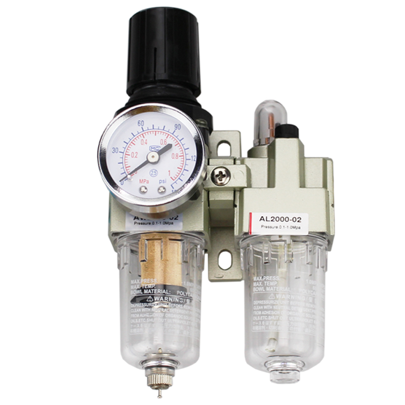 极速精品气动二联件AW+AL2000油水分离器AC2010-02空气.过滤器差