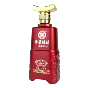 白水杜康珍藏佳酿纯粮食酒浓香型白酒52度瓶装500ml整箱6瓶礼盒装