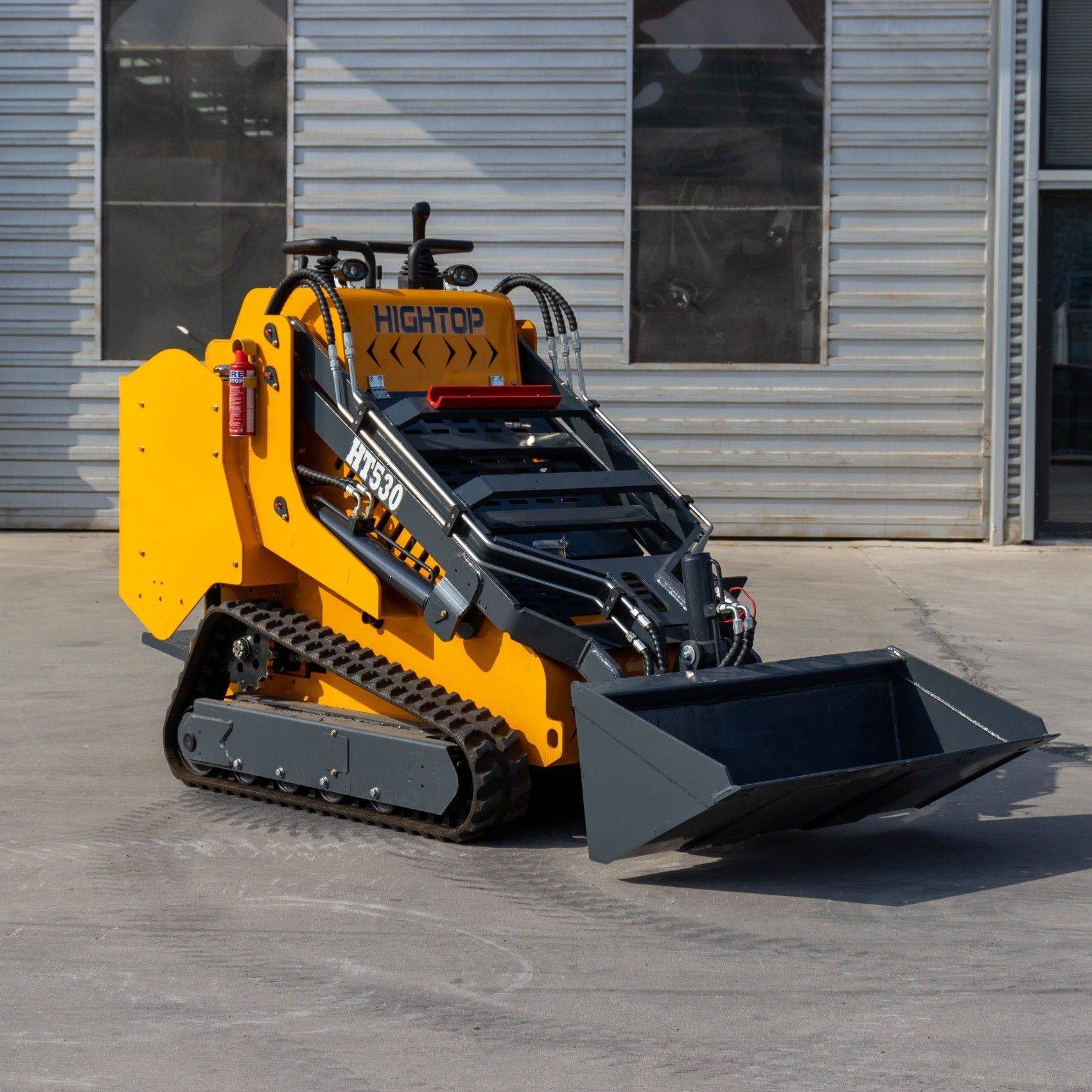 出口欧洲HT530型履带式滑移装载机 前卸式建筑工程装载机汽油铲车,五金/工具,装载机,淘宝优惠券,粉丝福利购,淘宝优惠卷