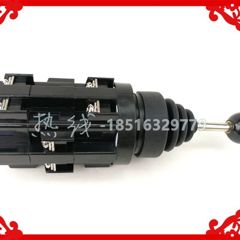 红开电气6常开主令HKB-403自复位摇杆开关 HKB-4033自锁十字开关
